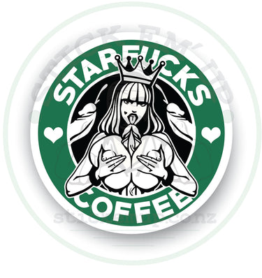 Starfucks Vinyl Sticker